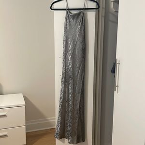 Silver Zara Dress. Size M